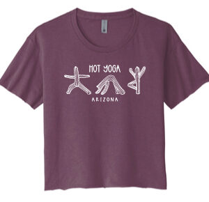 Yoga Cactus Crop Tee